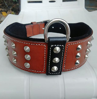 Leather Spike Dog Collars for Large Dogs at Rs 500/piece, Ratan Lal Nagar, Kanpur